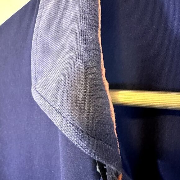 Greyson Lot of Two Black Wolf Pattern Purple Golf Polo Shirts Mens XL Read - Picture 10 of 11